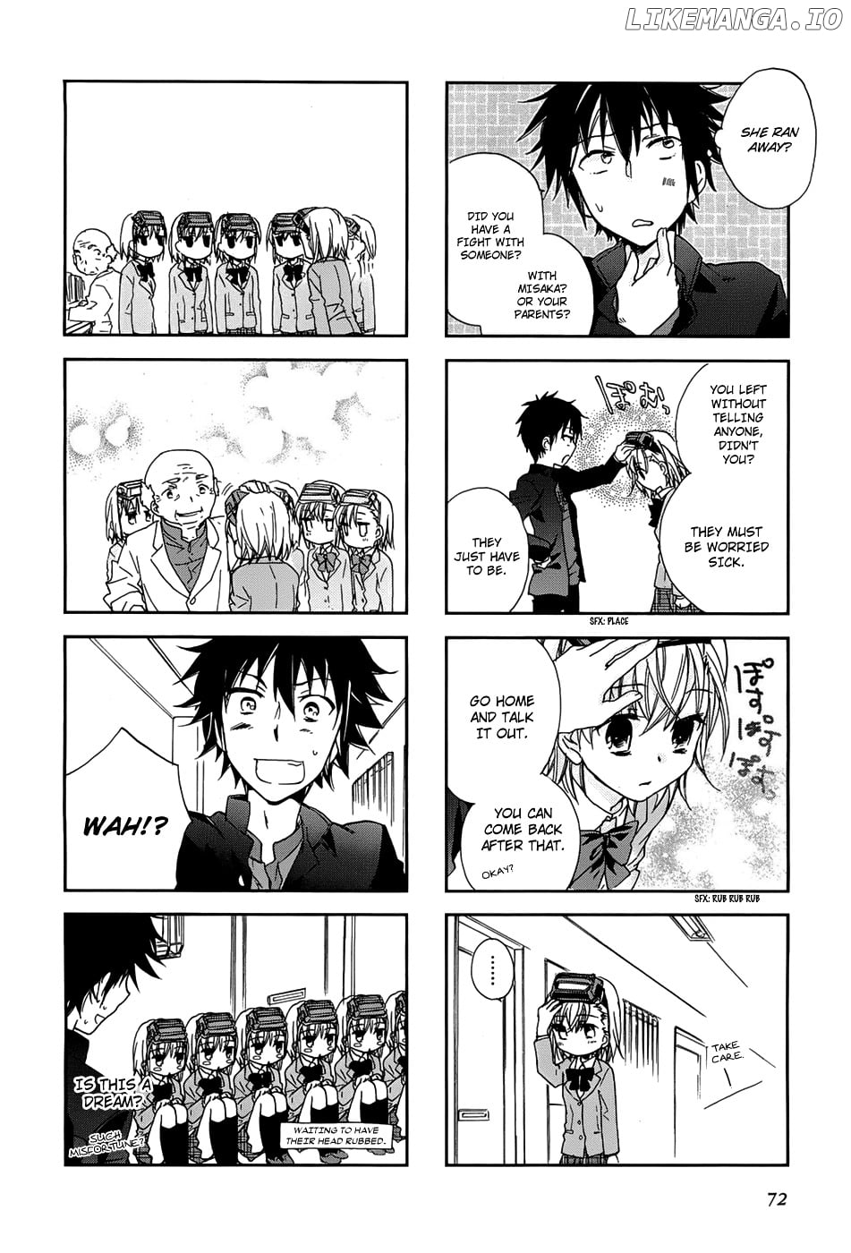 4-koma Koushiki Anthology - Toaru Kagaku no Railgun x Toaru Majutsu no Index chapter 21 - page 7
