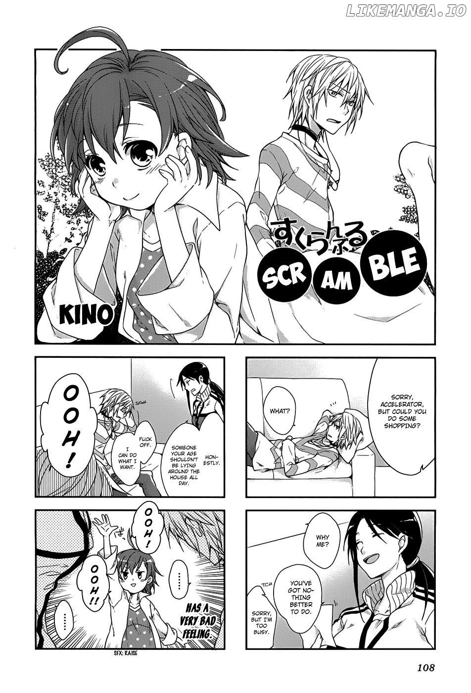 4-koma Koushiki Anthology - Toaru Kagaku no Railgun x Toaru Majutsu no Index chapter 25 - page 3