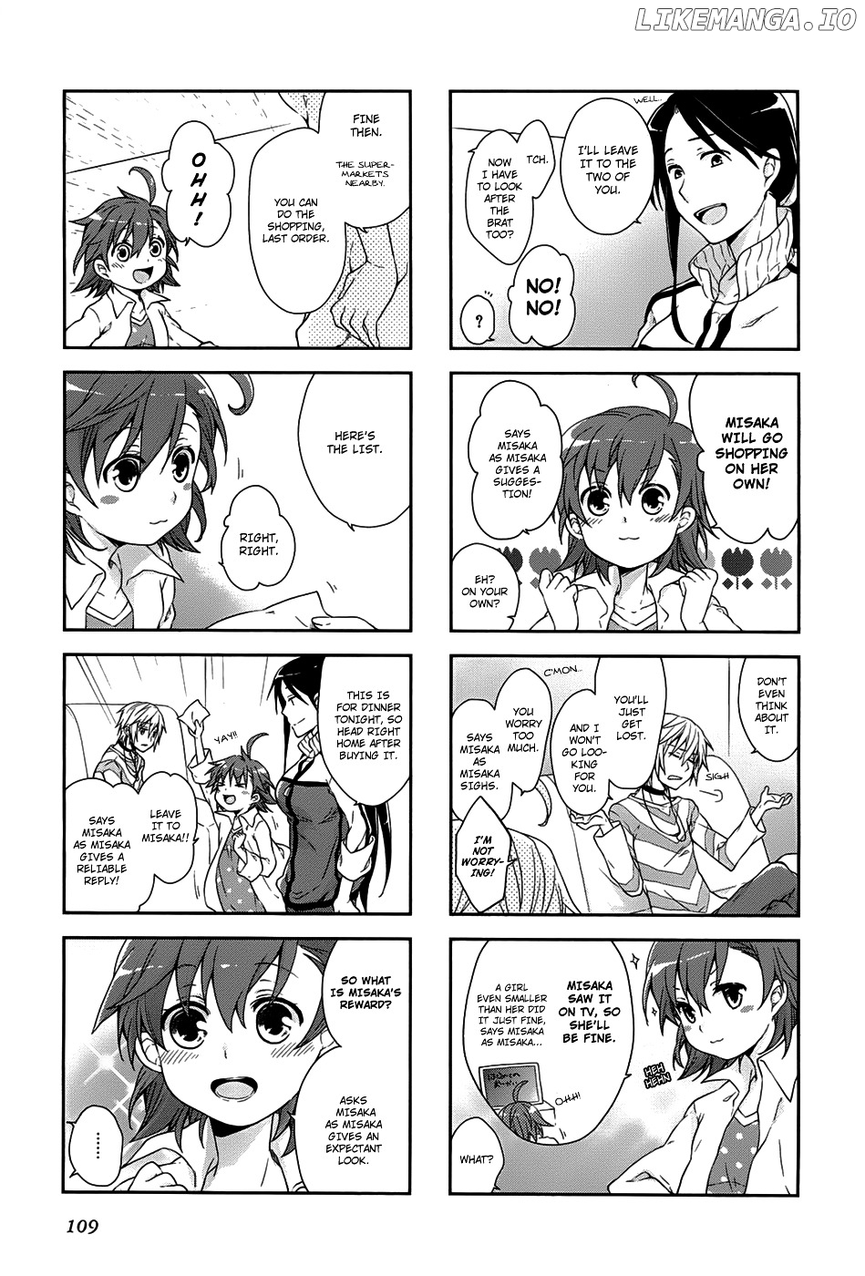4-koma Koushiki Anthology - Toaru Kagaku no Railgun x Toaru Majutsu no Index chapter 25 - page 4