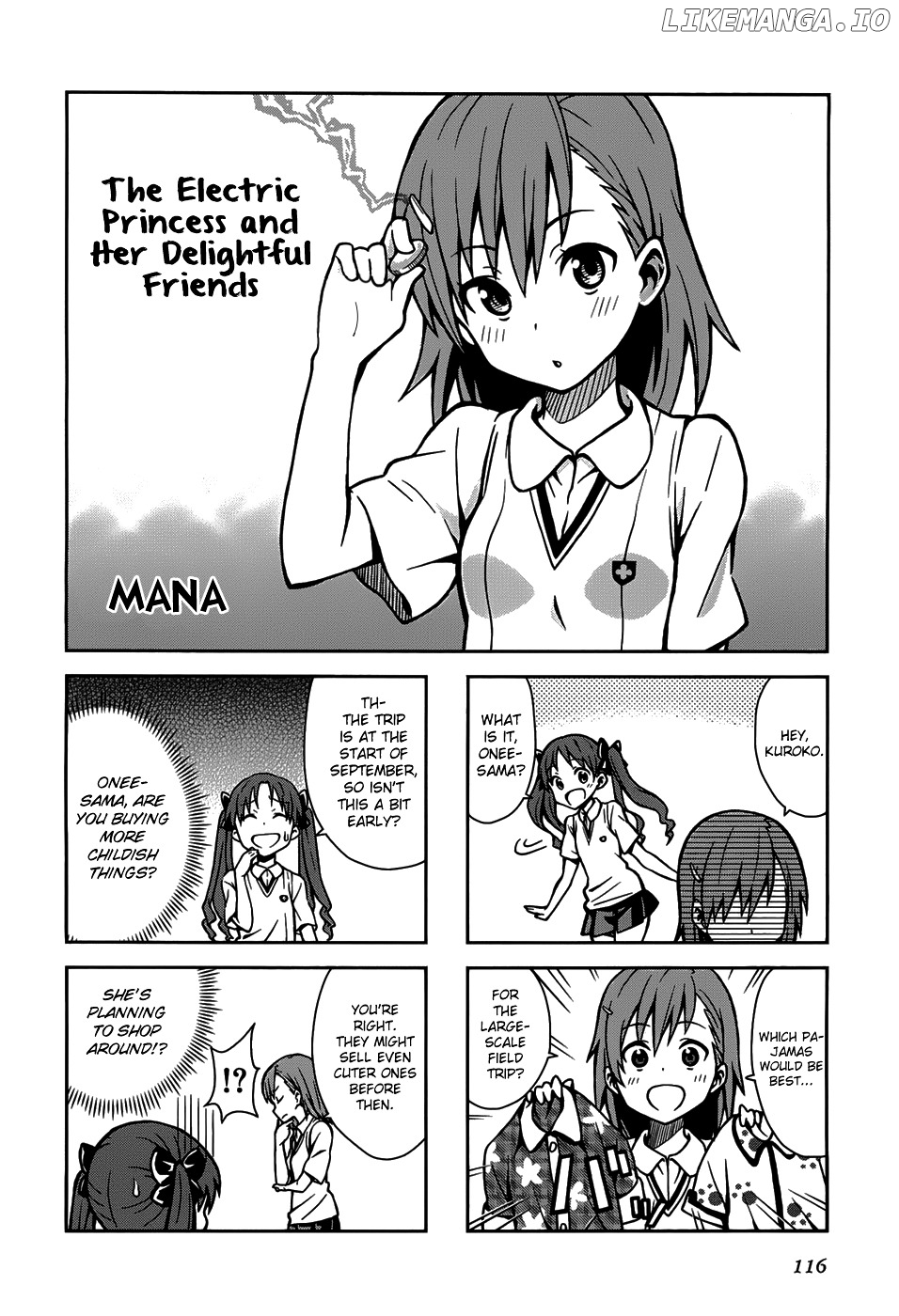4-koma Koushiki Anthology - Toaru Kagaku no Railgun x Toaru Majutsu no Index chapter 26 - page 3