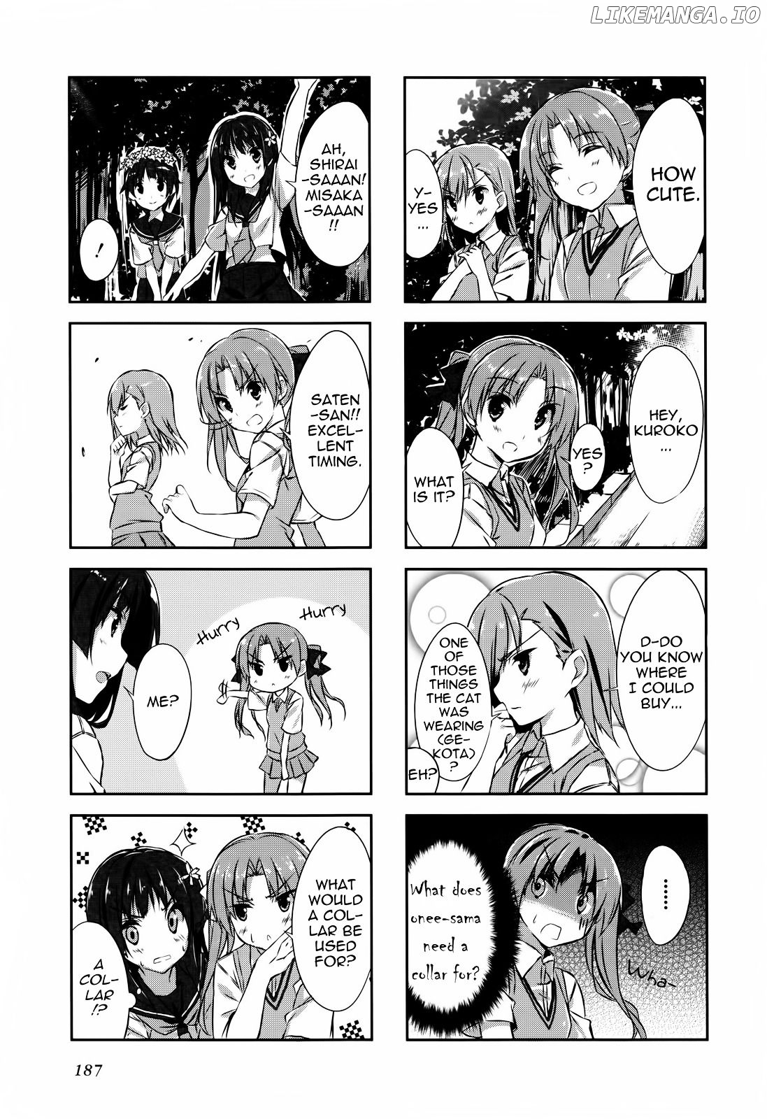 4-koma Koushiki Anthology - Toaru Kagaku no Railgun x Toaru Majutsu no Index chapter 29 - page 3