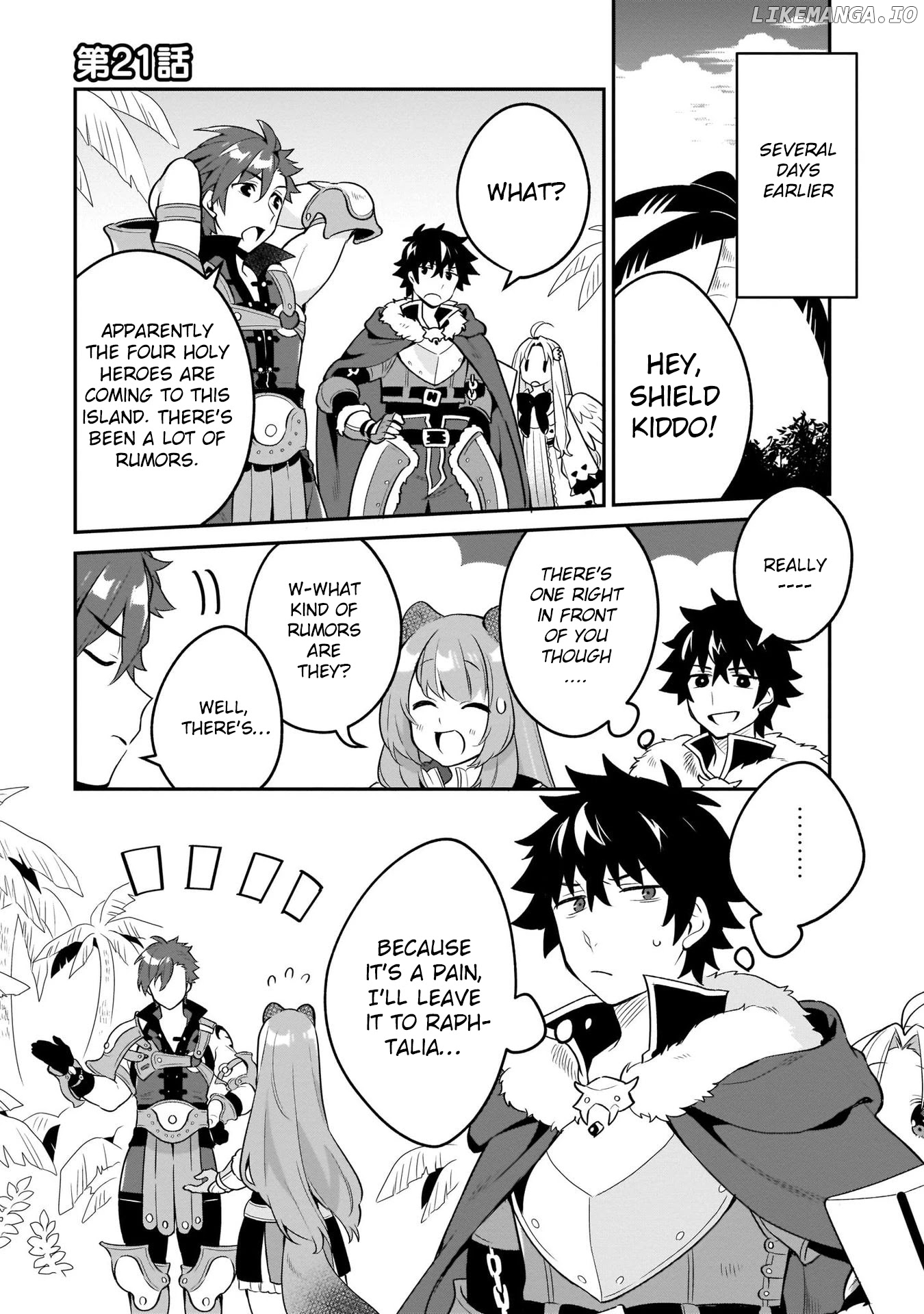 A Day In The Life Of The Shield Hero chapter 21 - page 1