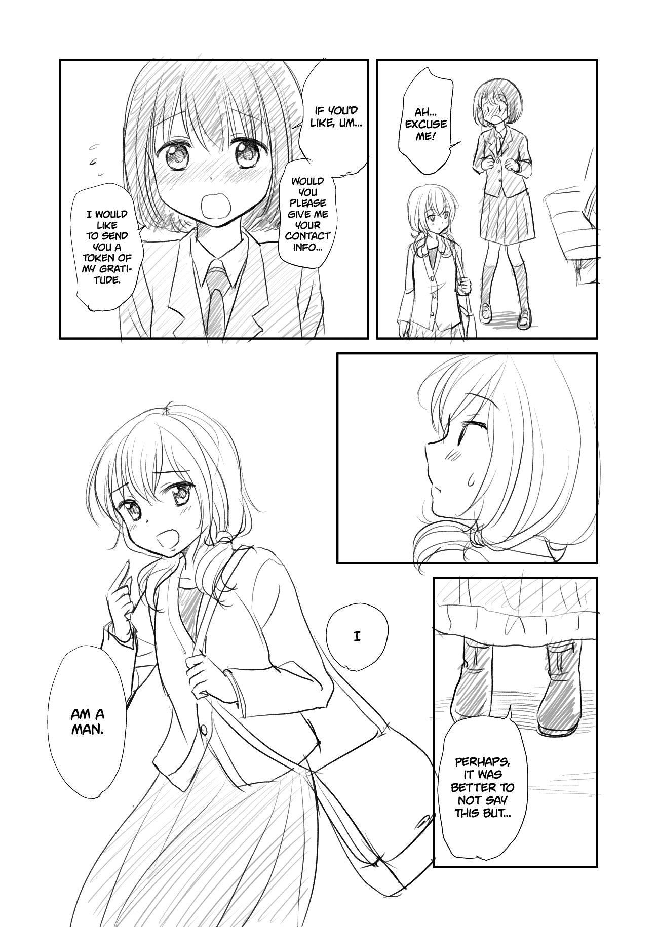 Otome Danshi ni Koisuru Otome Chapter 0.1 - page 3