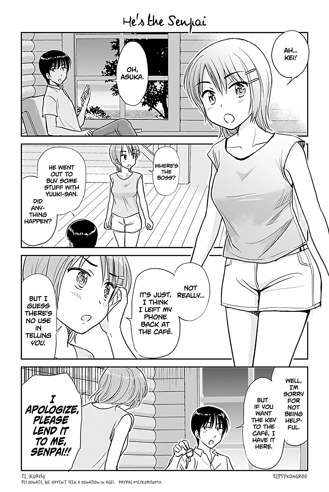 Otome Danshi ni Koisuru Otome Chapter 408 - page 1