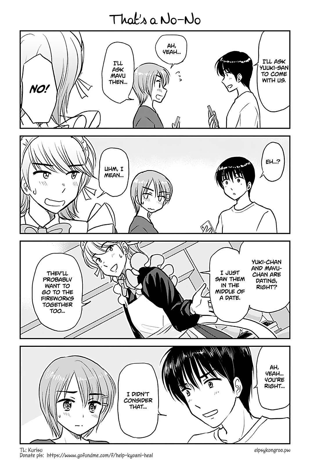Otome Danshi ni Koisuru Otome Chapter 454 - page 1