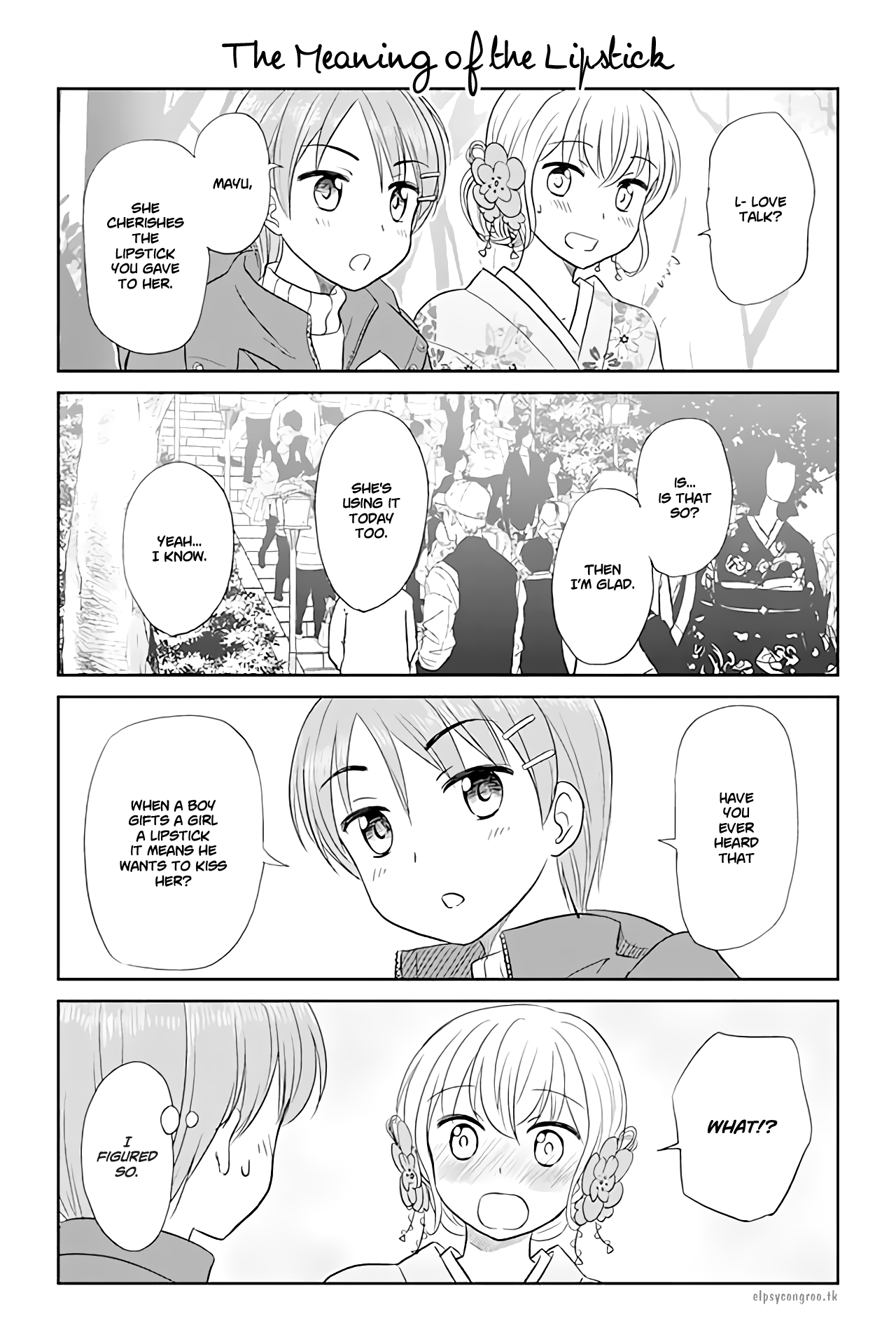 Otome Danshi ni Koisuru Otome Chapter 132 - page 1