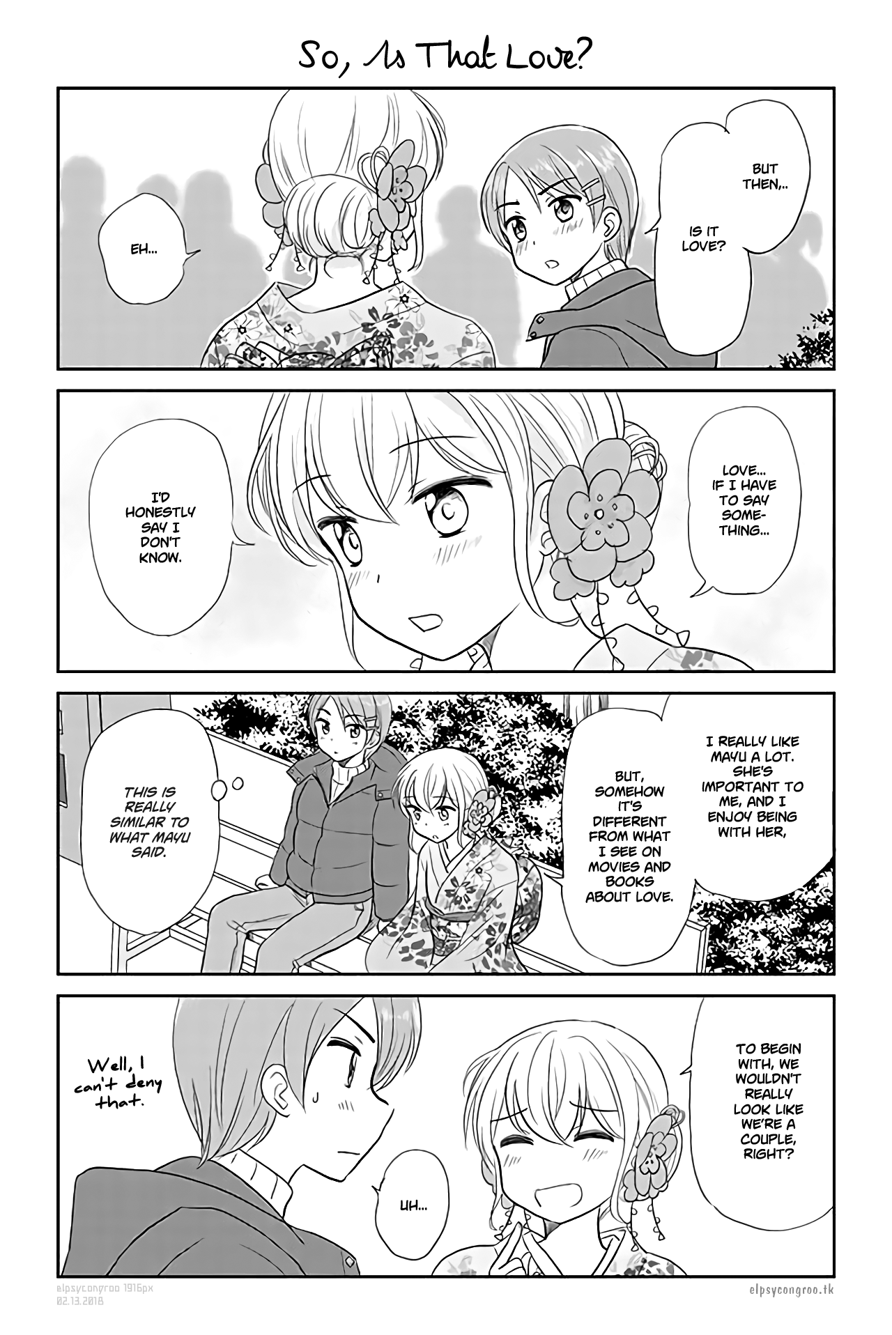 Otome Danshi ni Koisuru Otome Chapter 135 - page 1