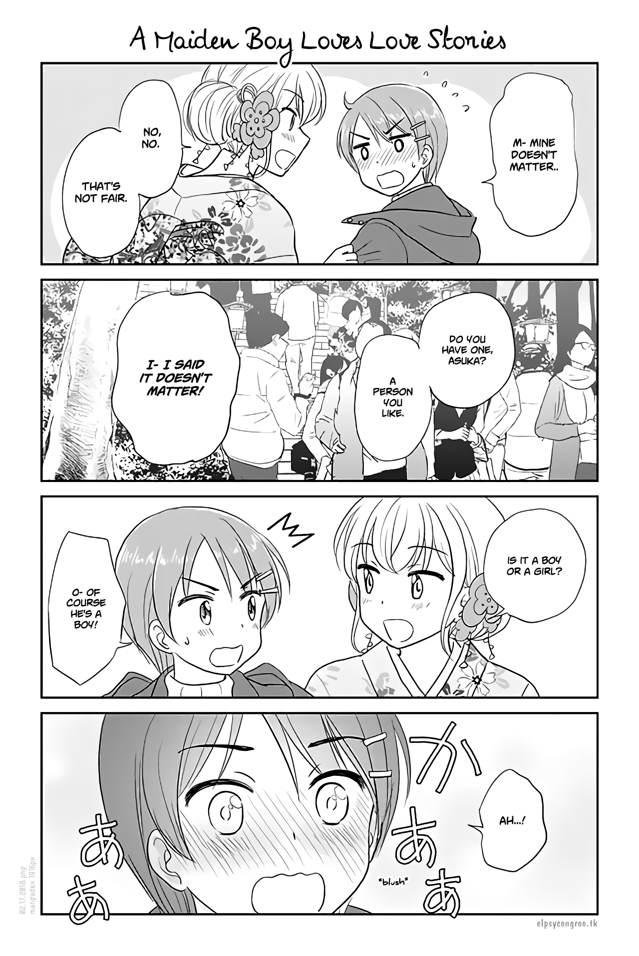 Otome Danshi ni Koisuru Otome Chapter 137 - page 1