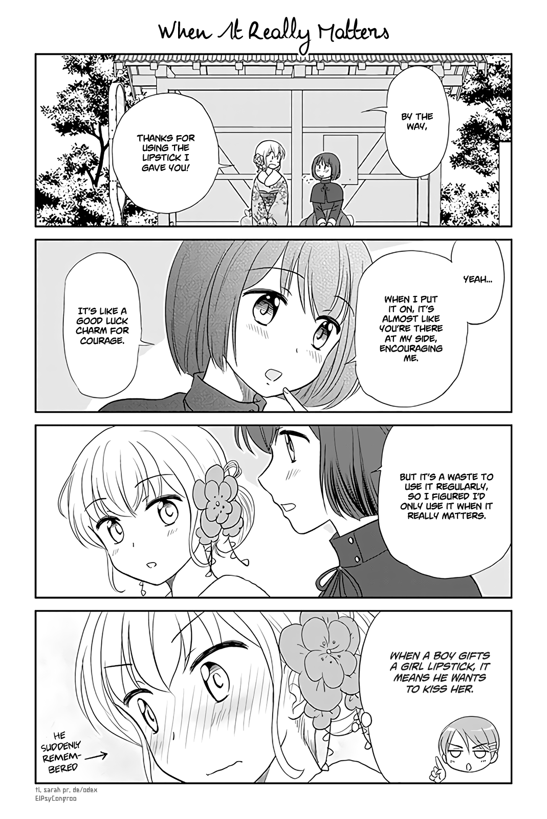 Otome Danshi ni Koisuru Otome Chapter 152 - page 1