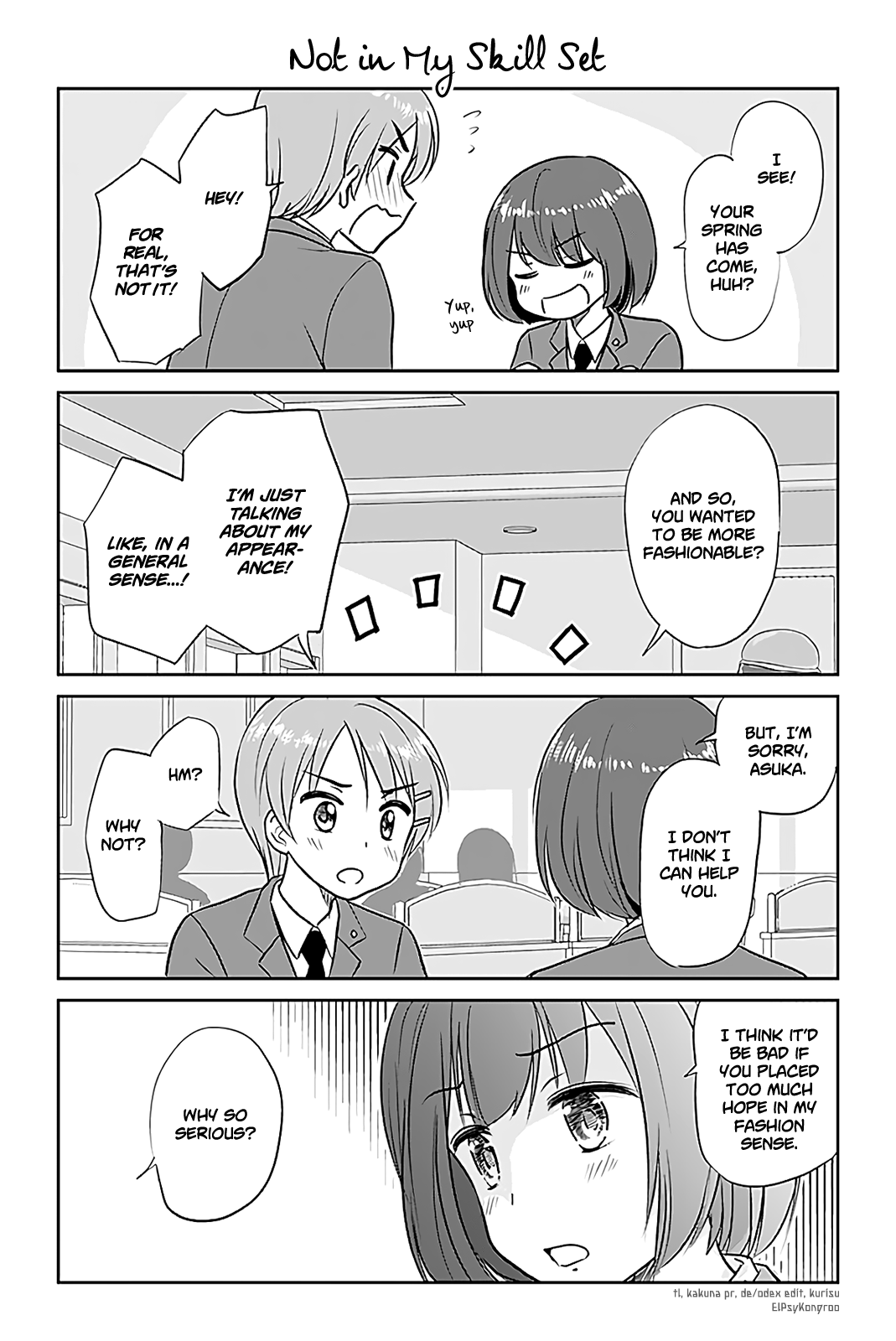 Otome Danshi ni Koisuru Otome Chapter 245 - page 1