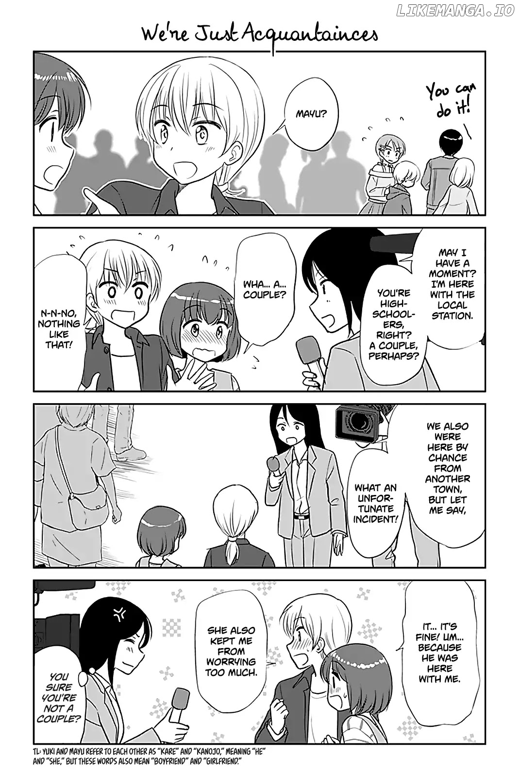 Otome Danshi ni Koisuru Otome Chapter 291 - page 1