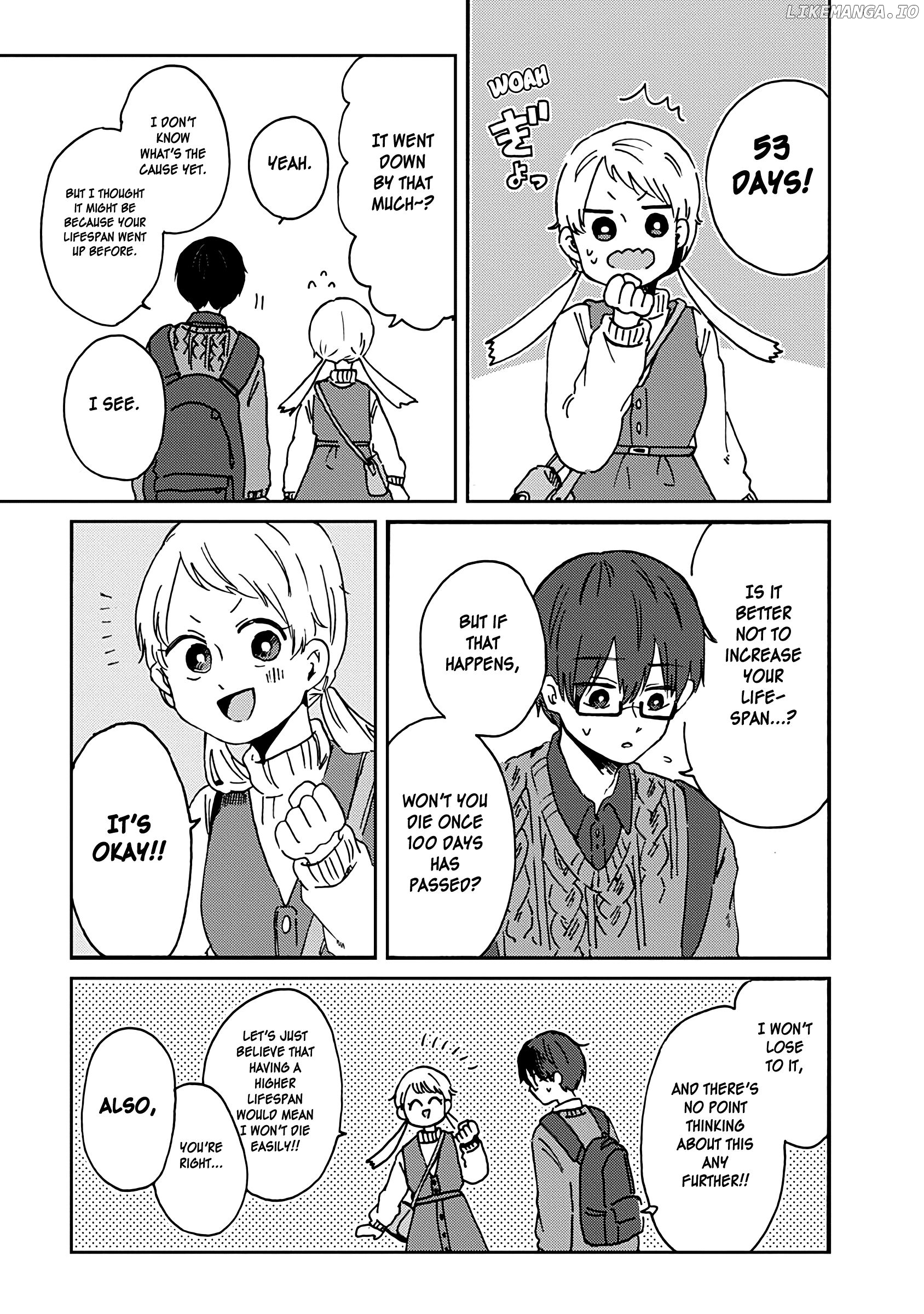 Kimi Ga Shinu Made Ato 100 Nichi chapter 8.2 - page 5