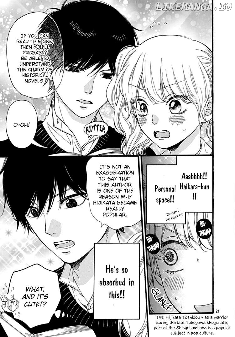 Haibara-kun wa Gokigen Naname Chapter 4 - page 25