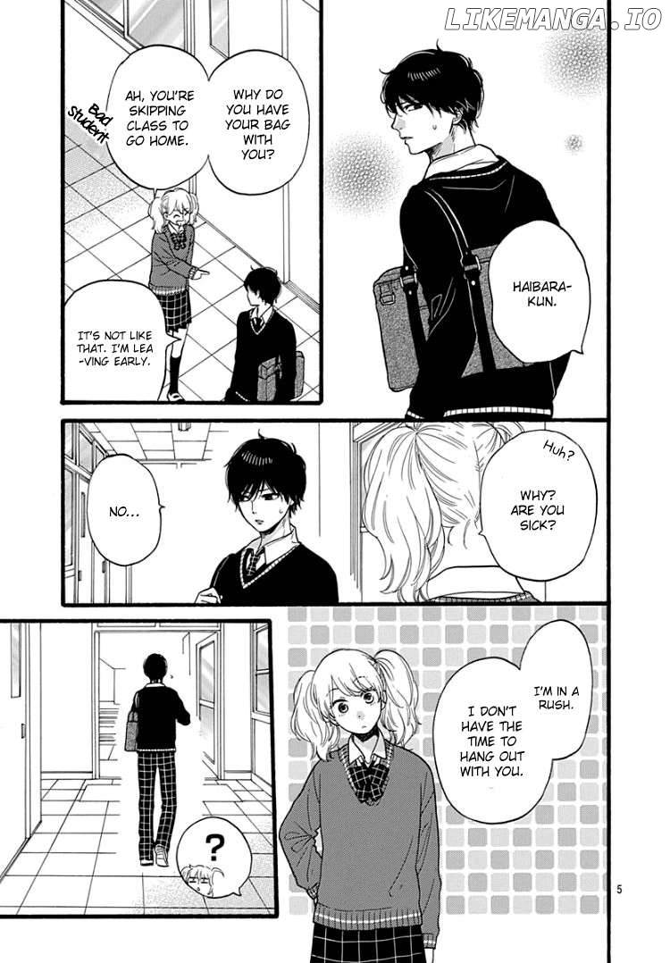 Haibara-kun wa Gokigen Naname Chapter 4 - page 9