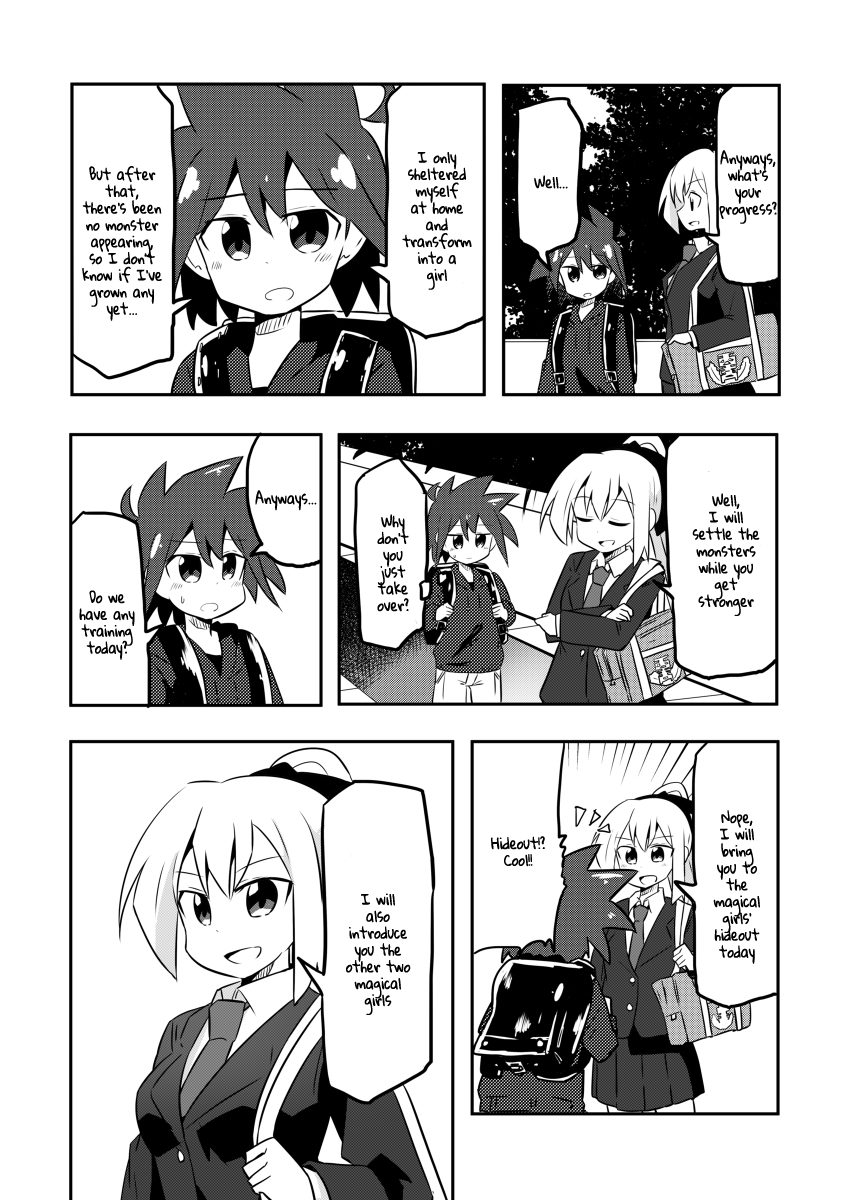 Magical Girl Kakeru chapter 3 - page 4