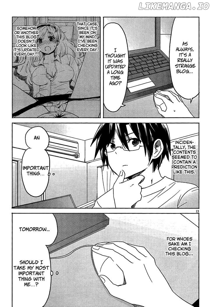 Boku to Kanojo no Renai Mokuroku chapter 2 - page 13