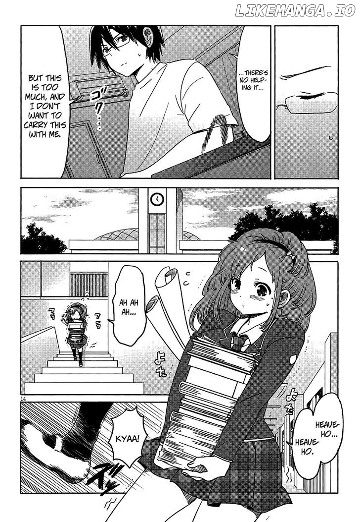 Boku to Kanojo no Renai Mokuroku chapter 2 - page 14