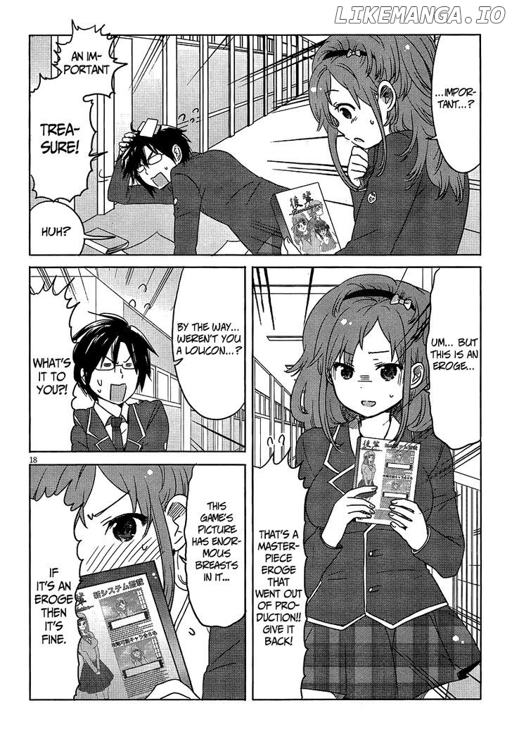Boku to Kanojo no Renai Mokuroku chapter 2 - page 18