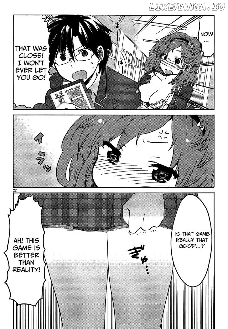 Boku to Kanojo no Renai Mokuroku chapter 2 - page 22