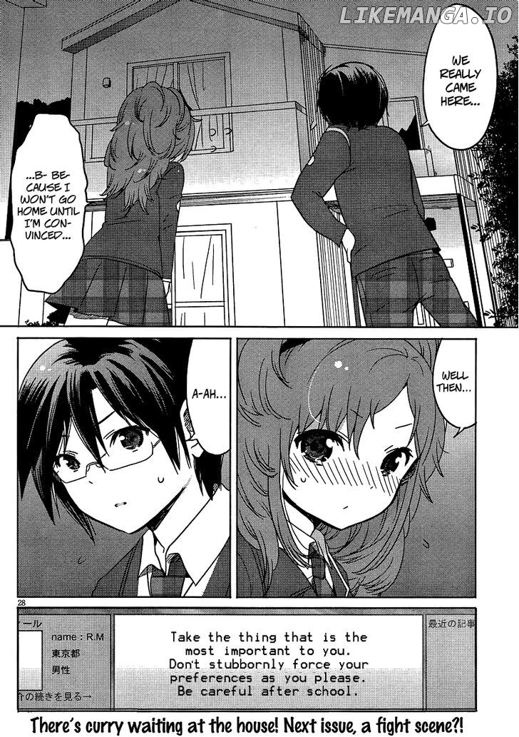 Boku to Kanojo no Renai Mokuroku chapter 2 - page 28