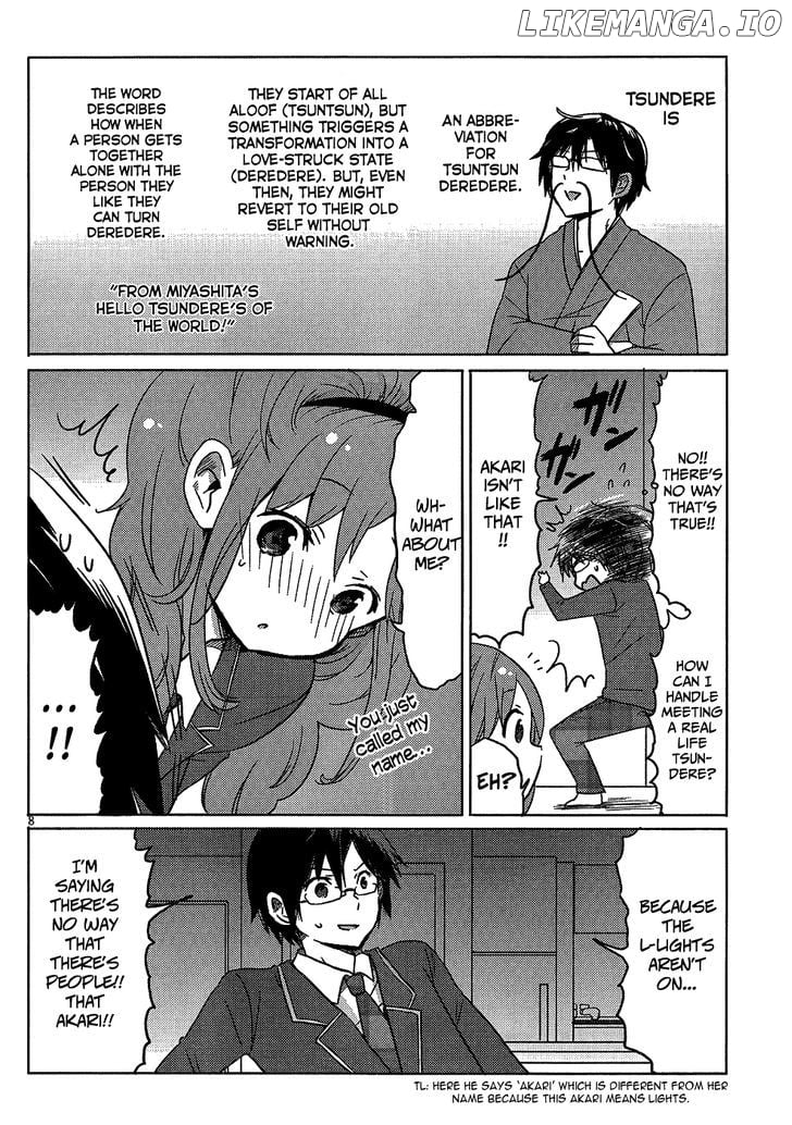 Boku to Kanojo no Renai Mokuroku chapter 3 - page 10