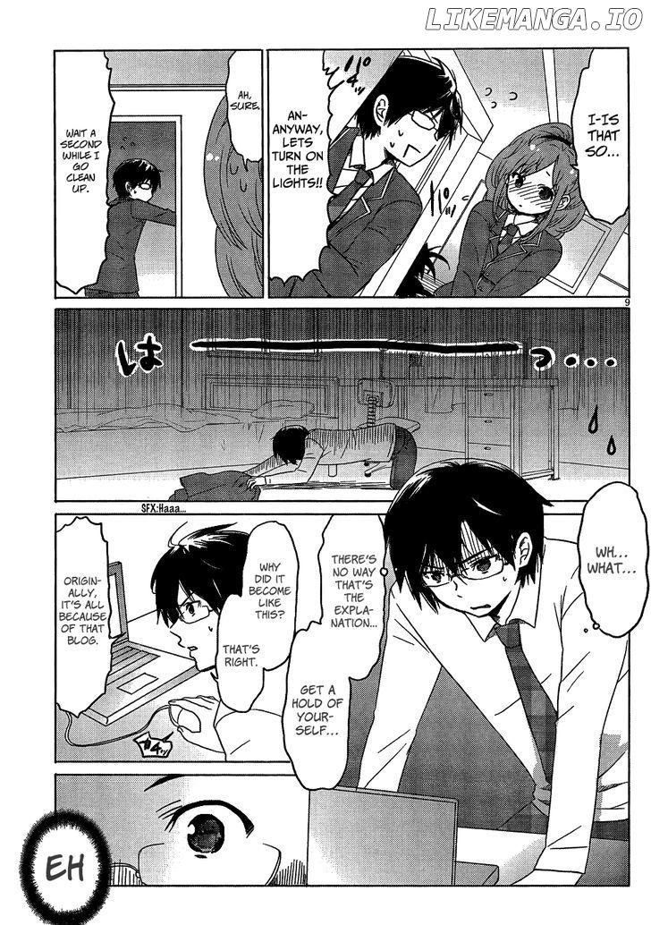 Boku to Kanojo no Renai Mokuroku chapter 3 - page 11