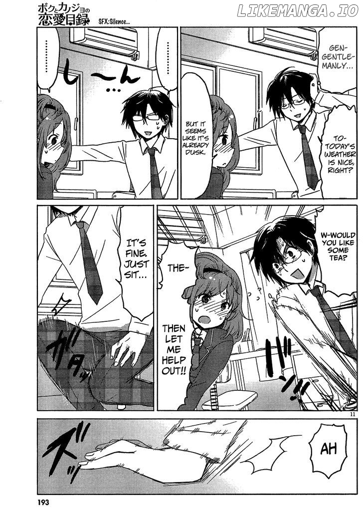 Boku to Kanojo no Renai Mokuroku chapter 3 - page 13