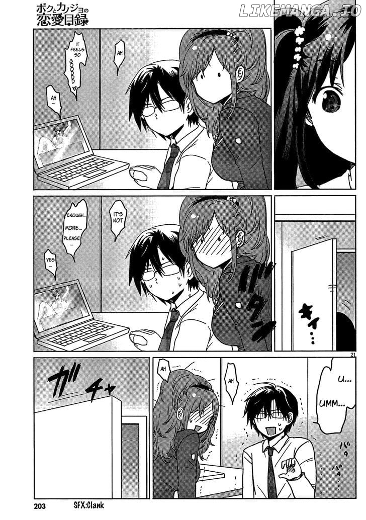 Boku to Kanojo no Renai Mokuroku chapter 3 - page 23