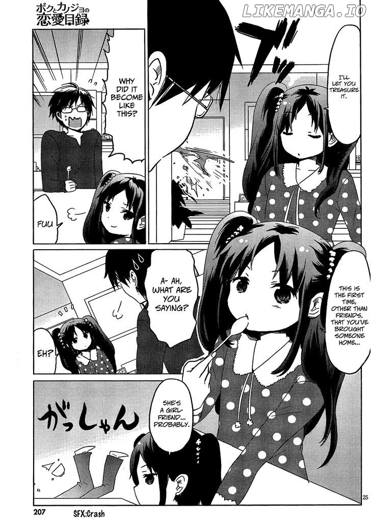 Boku to Kanojo no Renai Mokuroku chapter 3 - page 27