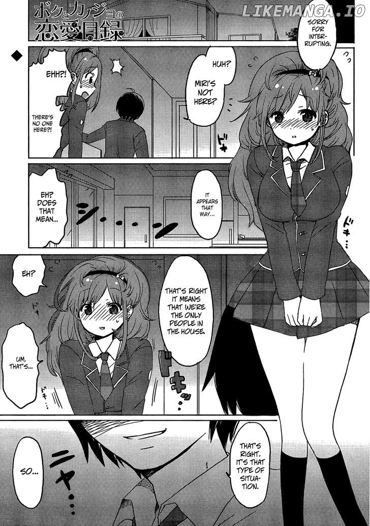 Boku to Kanojo no Renai Mokuroku chapter 3 - page 3