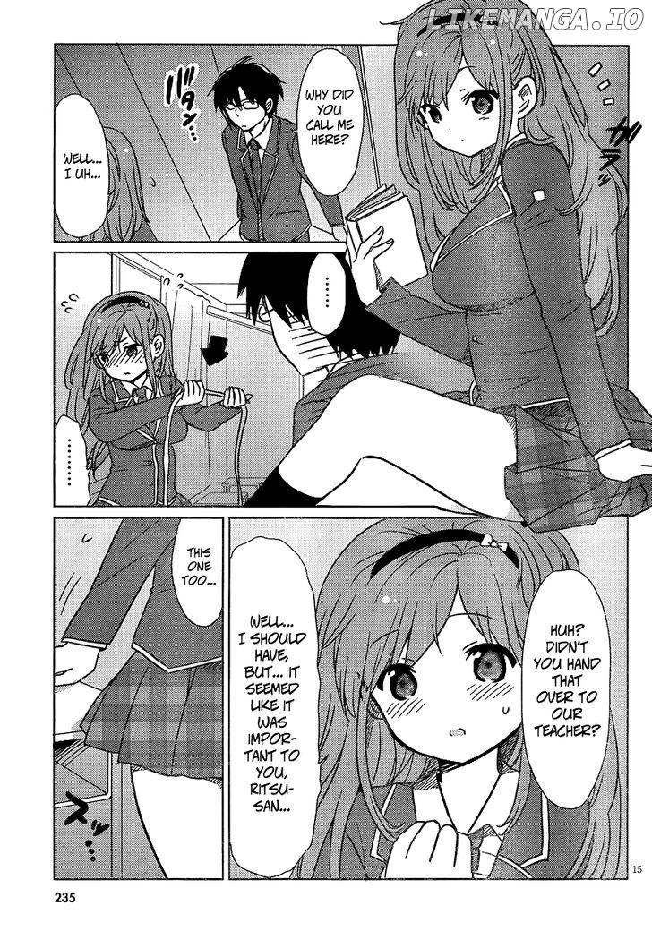 Boku to Kanojo no Renai Mokuroku chapter 4 - page 17