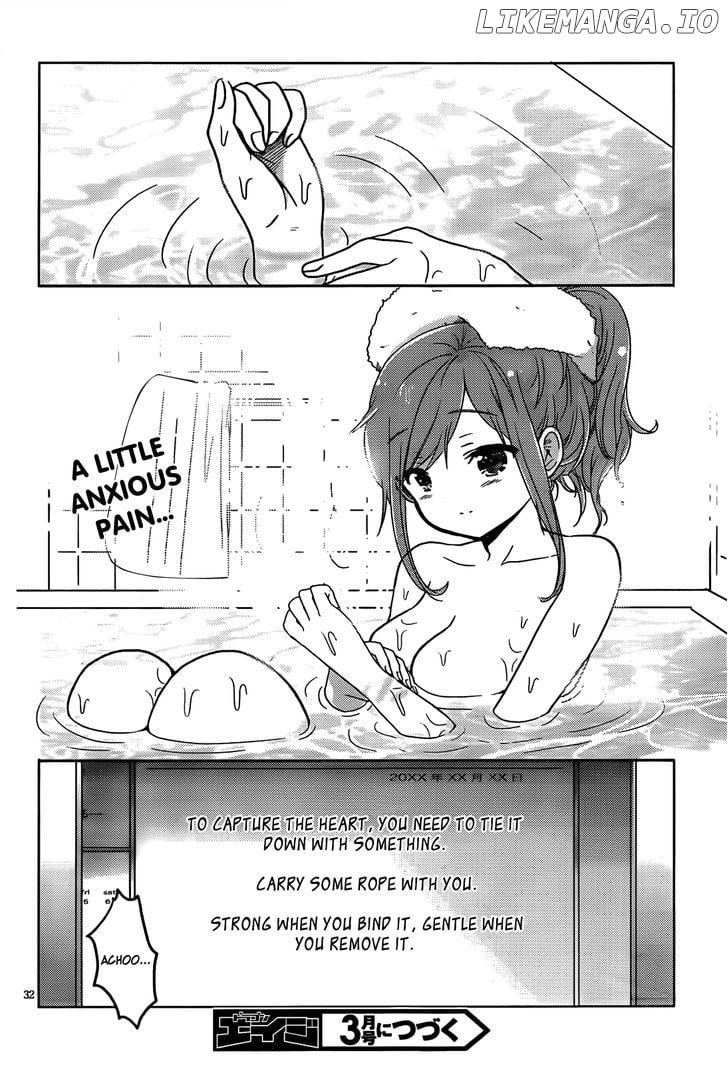 Boku to Kanojo no Renai Mokuroku chapter 5 - page 34