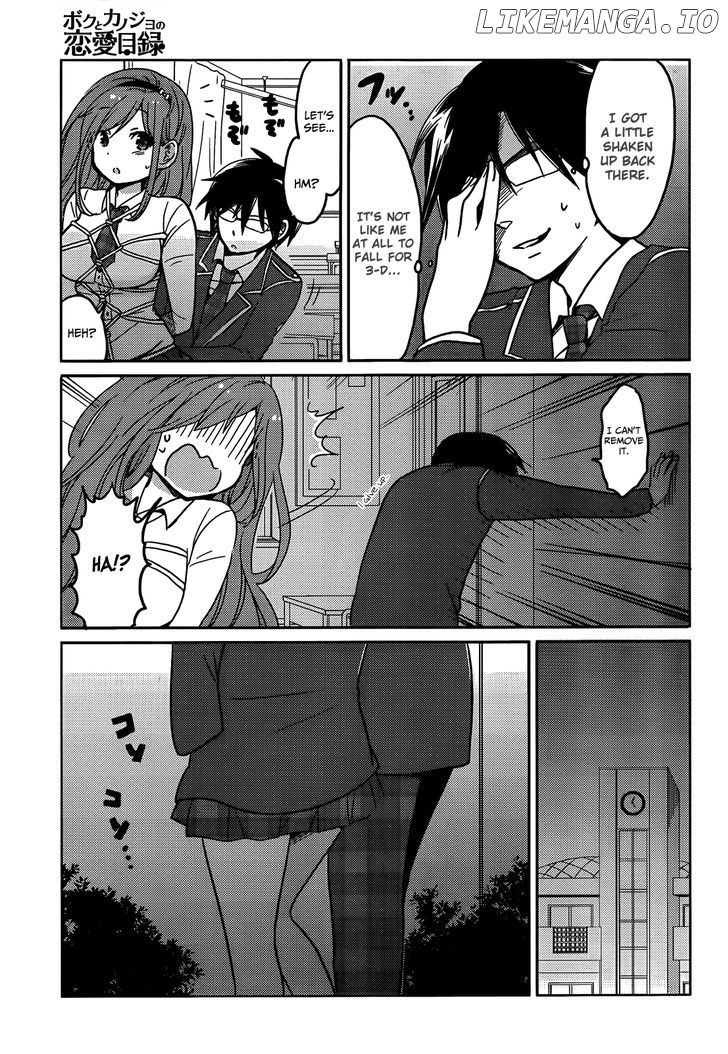 Boku to Kanojo no Renai Mokuroku chapter 5 - page 7