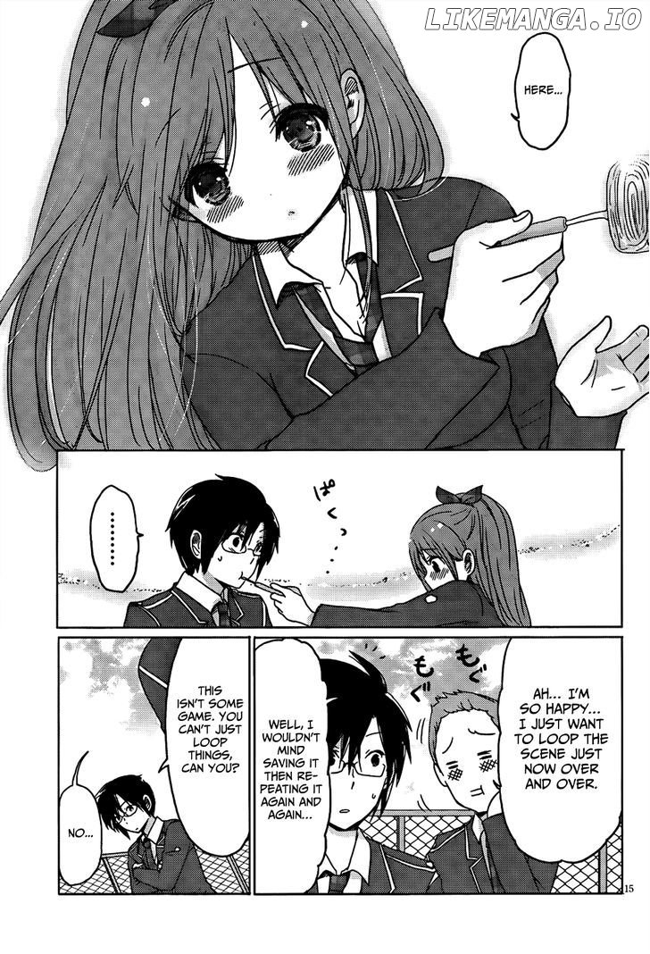Boku to Kanojo no Renai Mokuroku chapter 7 - page 17