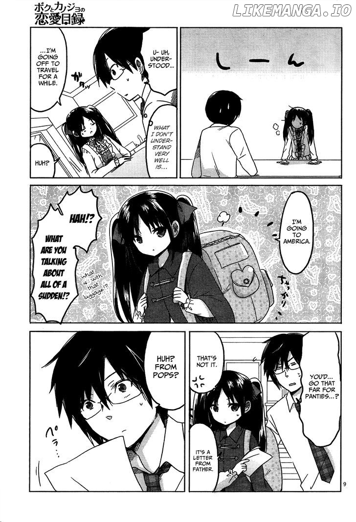 Boku to Kanojo no Renai Mokuroku chapter 8 - page 12