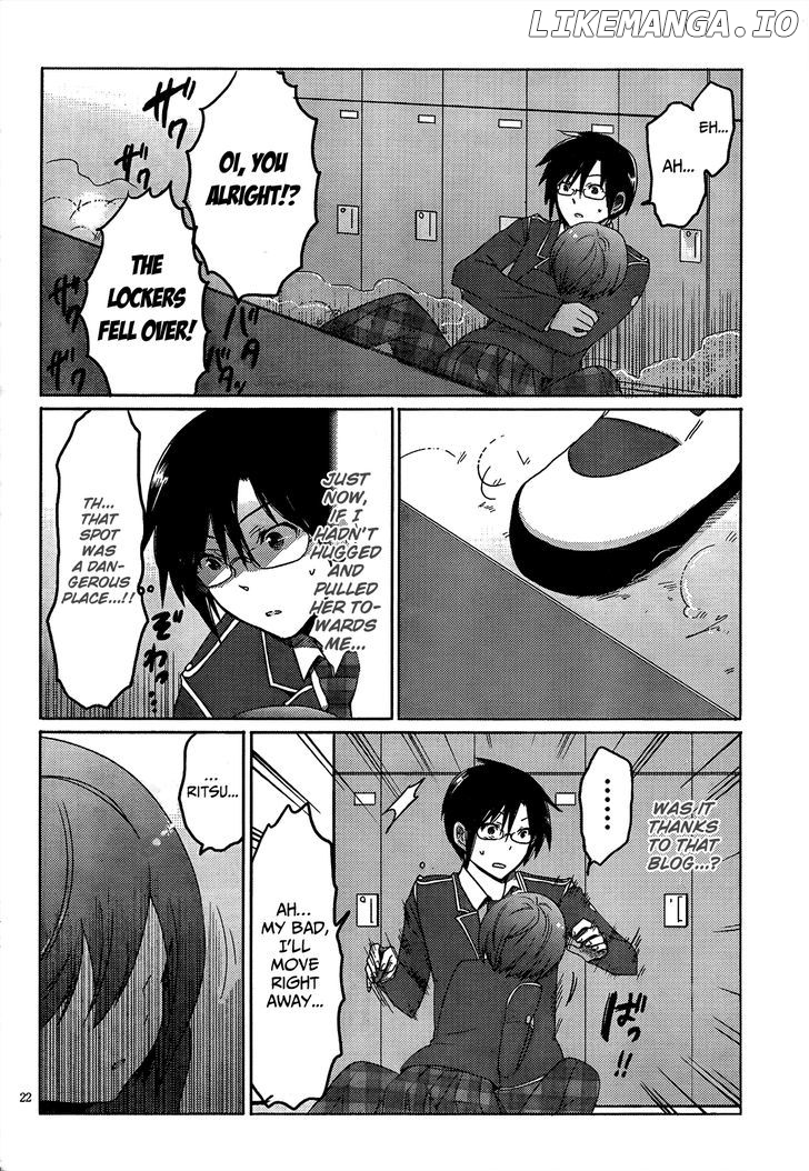Boku to Kanojo no Renai Mokuroku chapter 9 - page 24