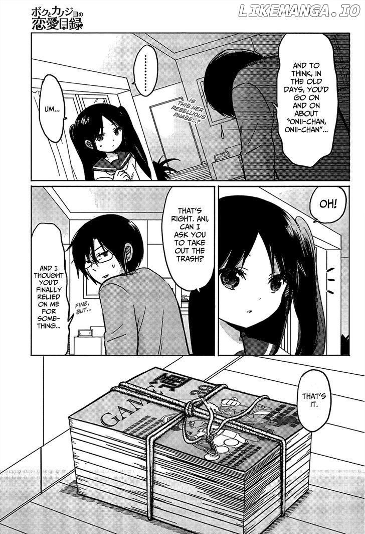 Boku to Kanojo no Renai Mokuroku chapter 10 - page 10