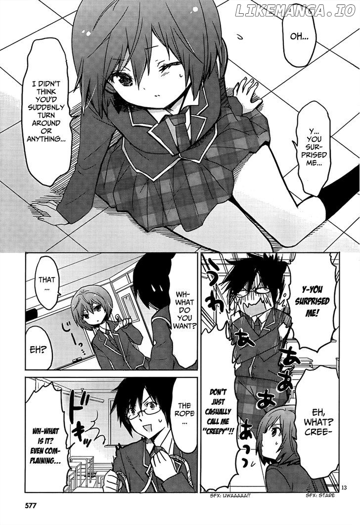 Boku to Kanojo no Renai Mokuroku chapter 10 - page 14