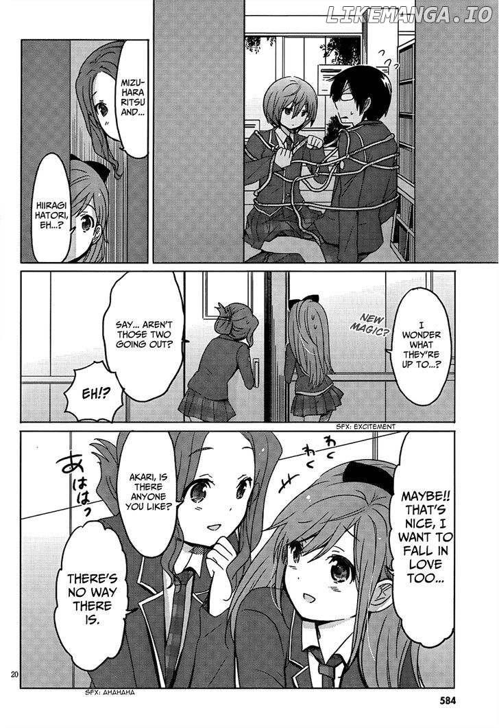 Boku to Kanojo no Renai Mokuroku chapter 10 - page 21