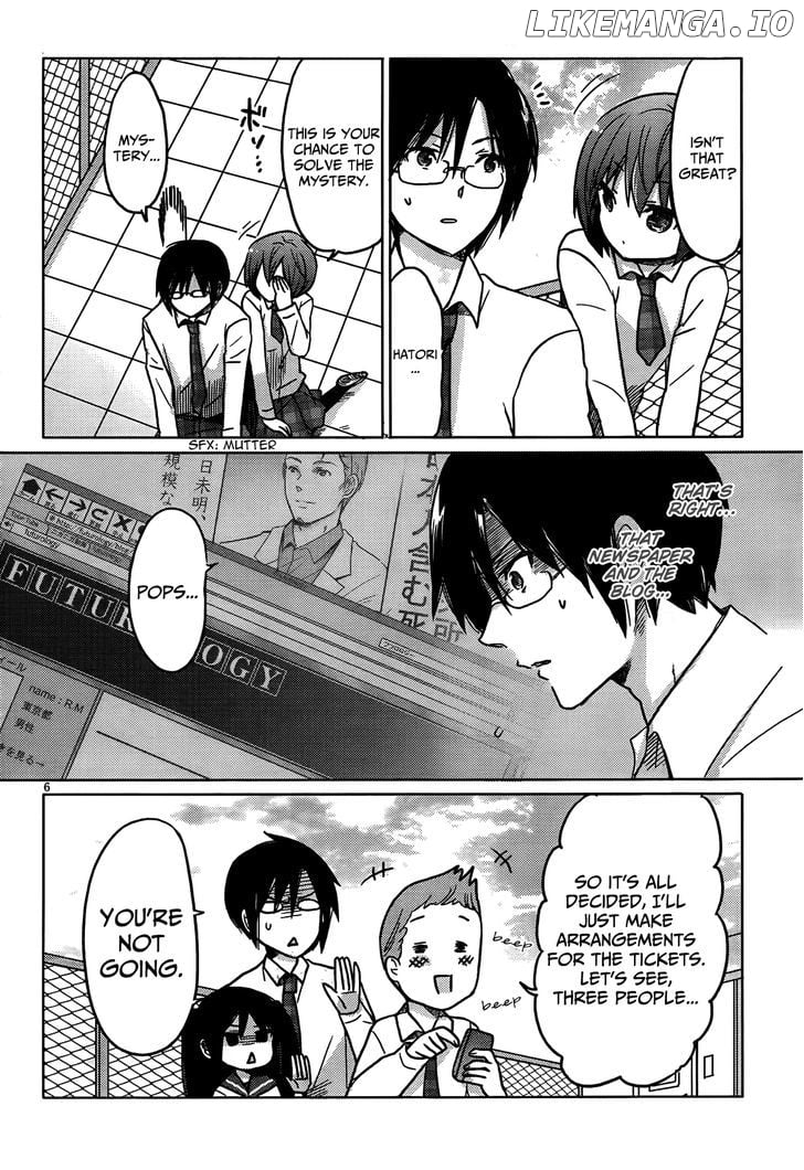 Boku to Kanojo no Renai Mokuroku chapter 12 - page 7