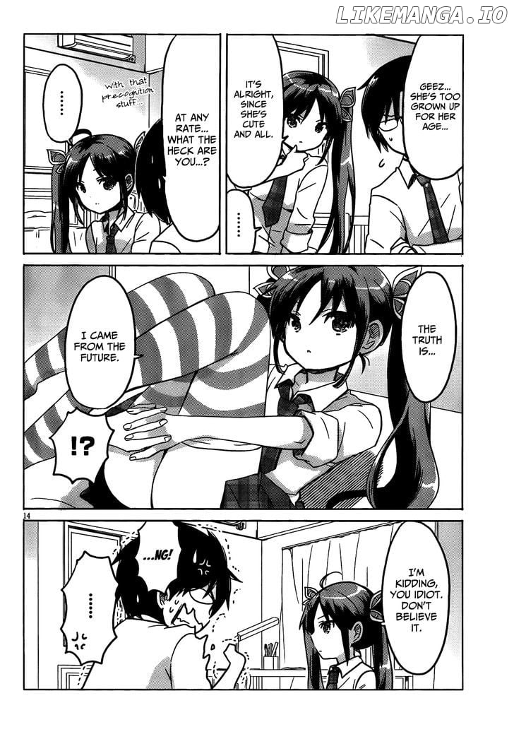Boku to Kanojo no Renai Mokuroku chapter 13 - page 14