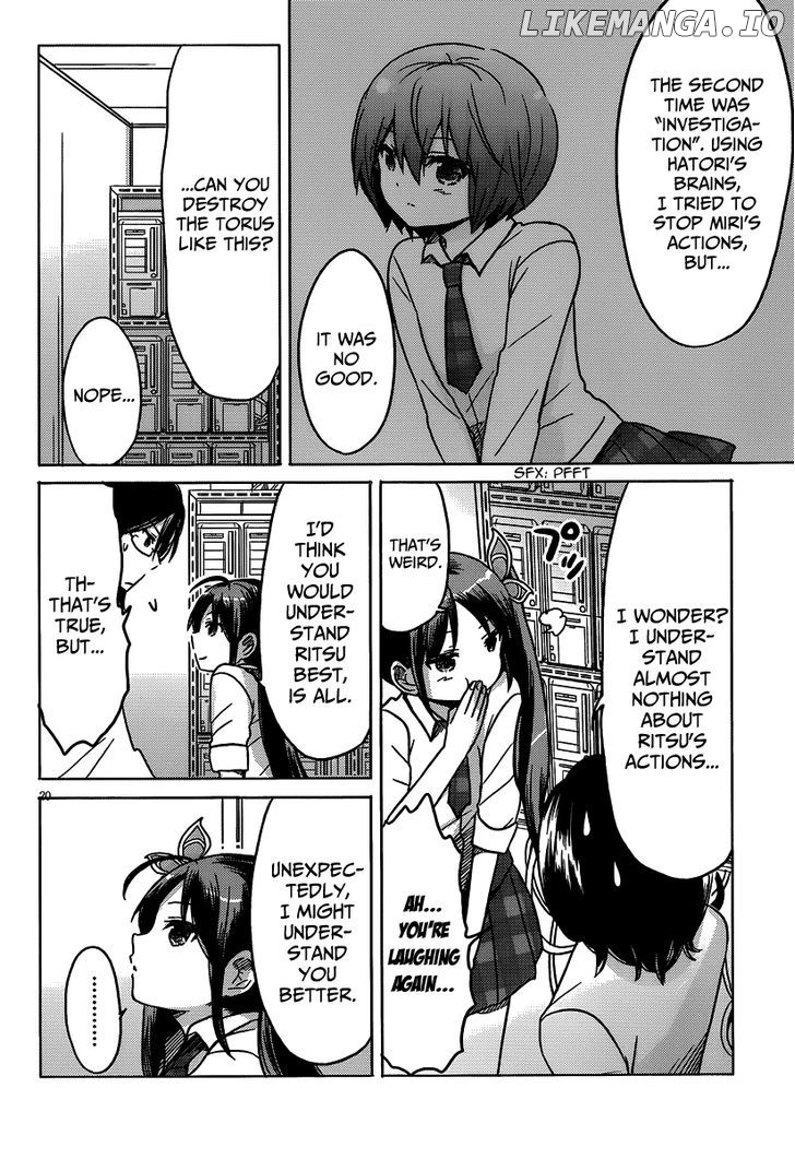 Boku to Kanojo no Renai Mokuroku chapter 14 - page 22