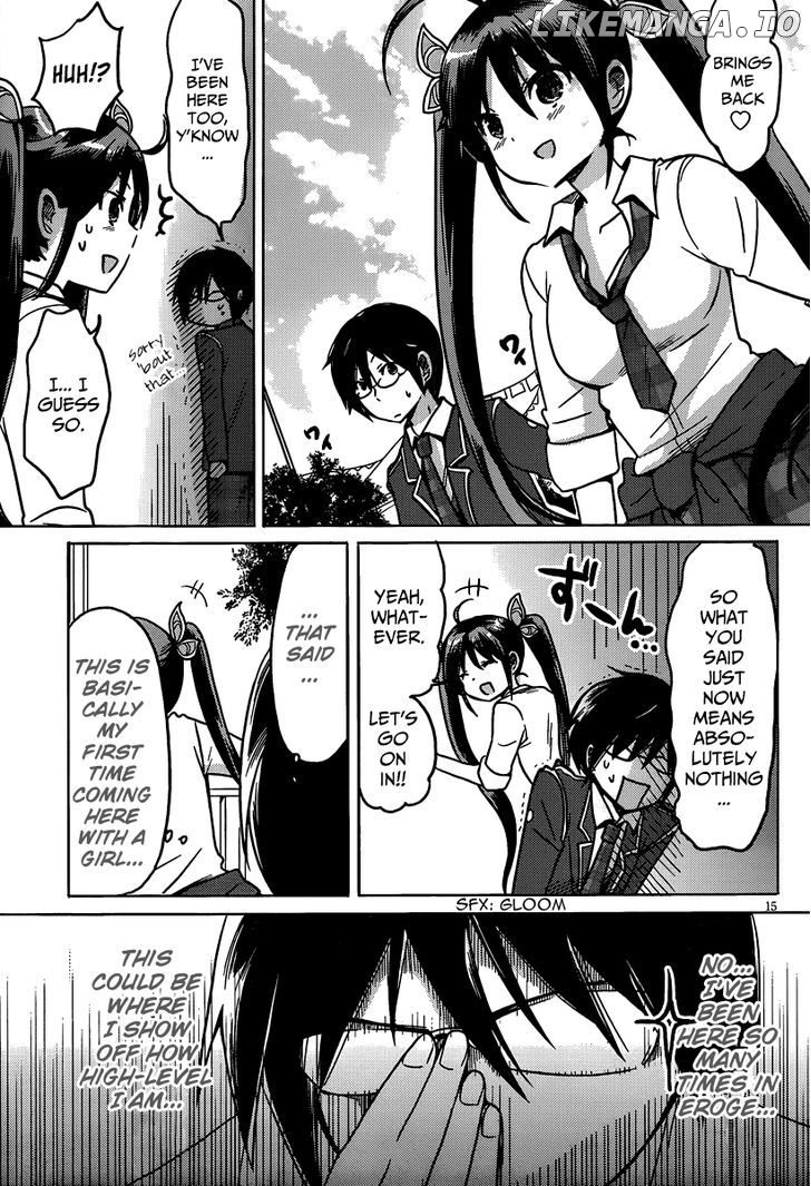 Boku to Kanojo no Renai Mokuroku chapter 15 - page 17