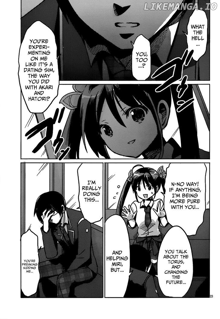 Boku to Kanojo no Renai Mokuroku chapter 15 - page 25