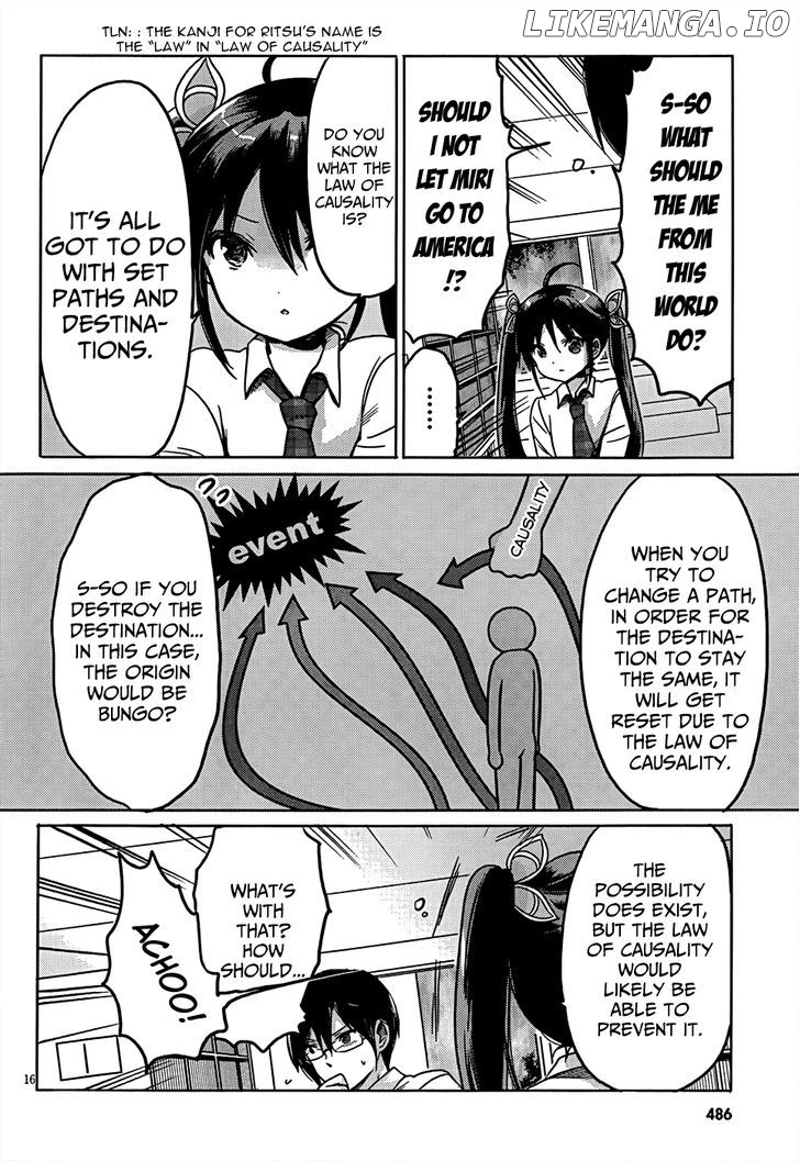 Boku to Kanojo no Renai Mokuroku chapter 17 - page 18