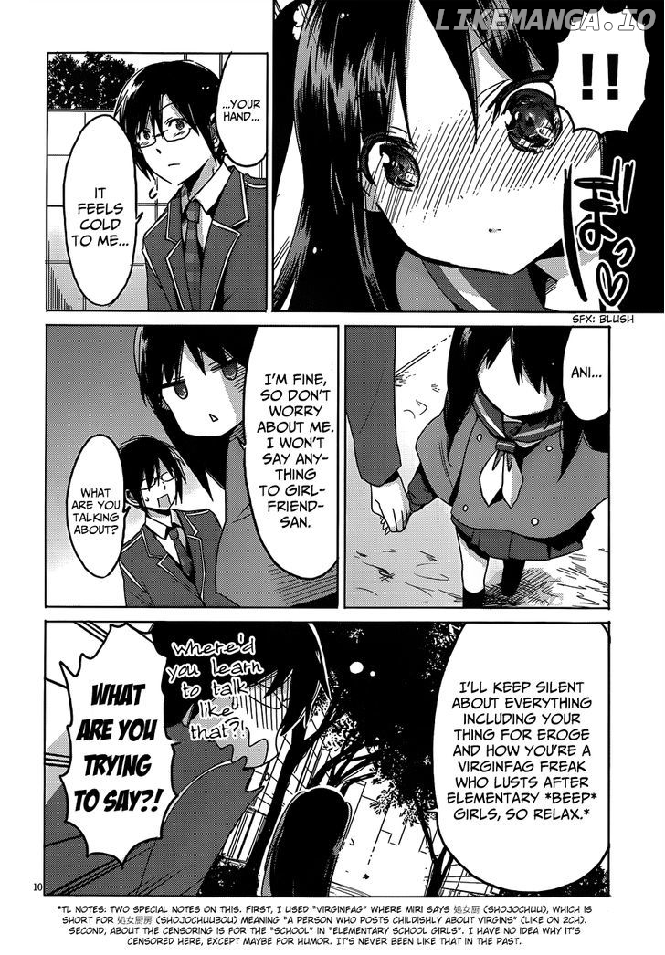Boku to Kanojo no Renai Mokuroku chapter 18 - page 12