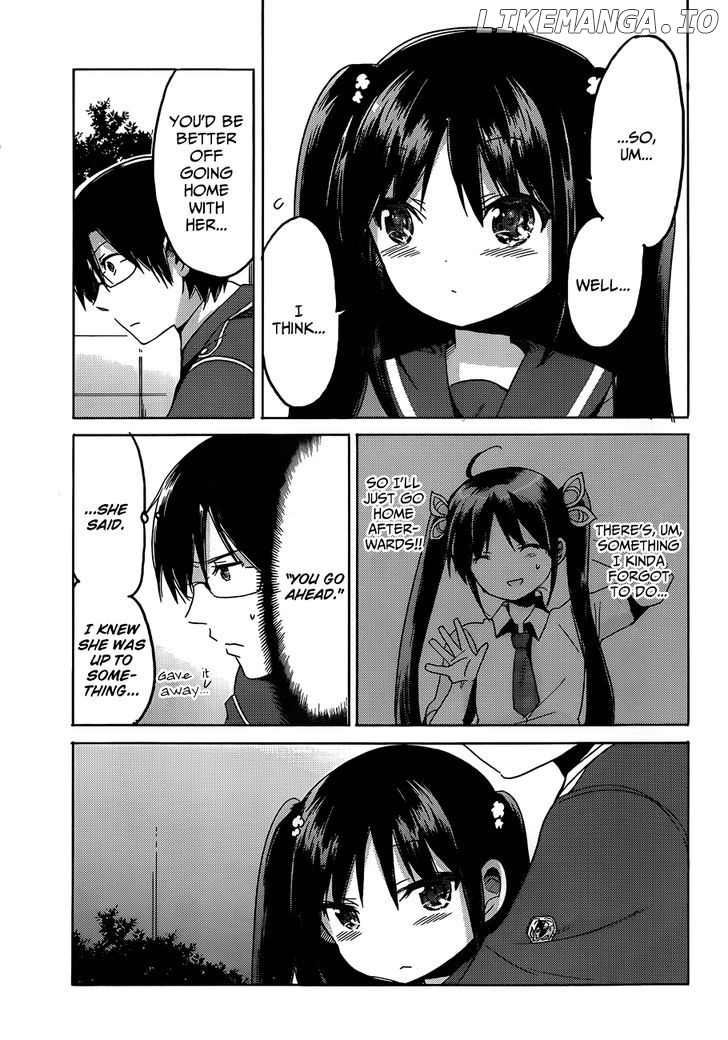 Boku to Kanojo no Renai Mokuroku chapter 18 - page 13