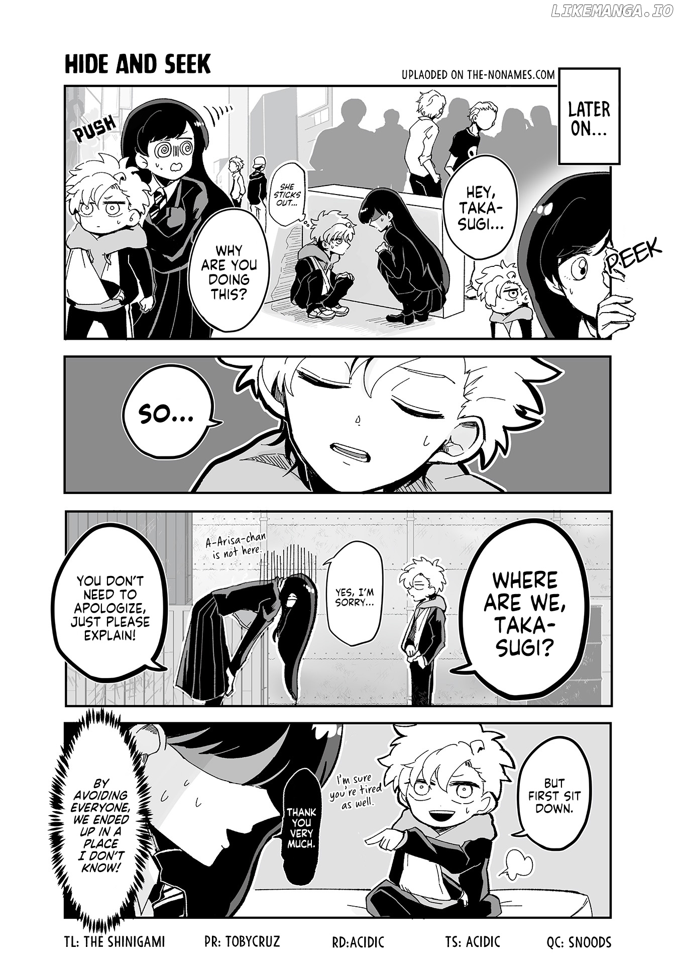 Takasugi’S Tiny Delinquent Hero chapter 92 - page 1