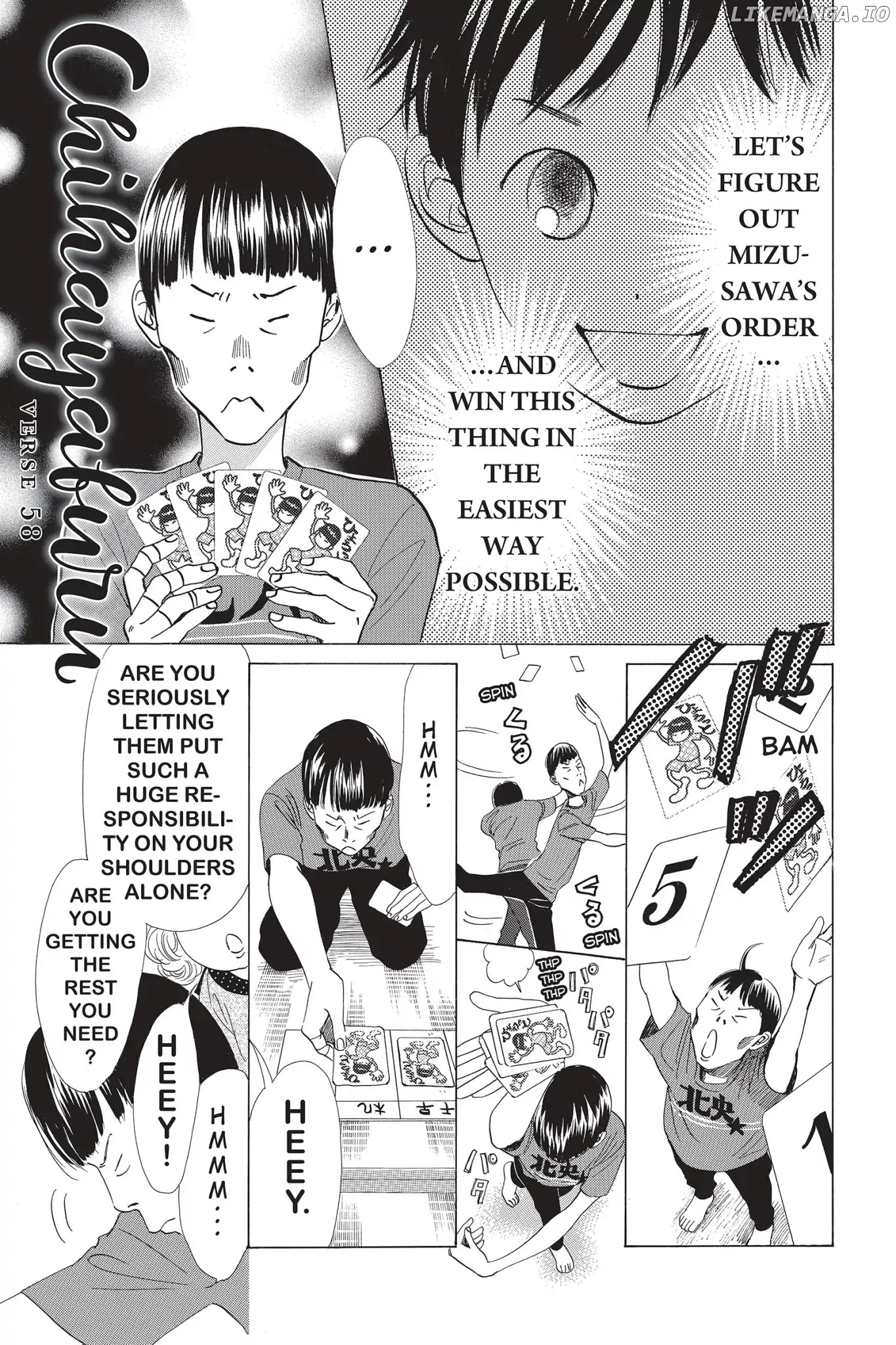 Chihayafuru - Manga chapter 58 - page 1