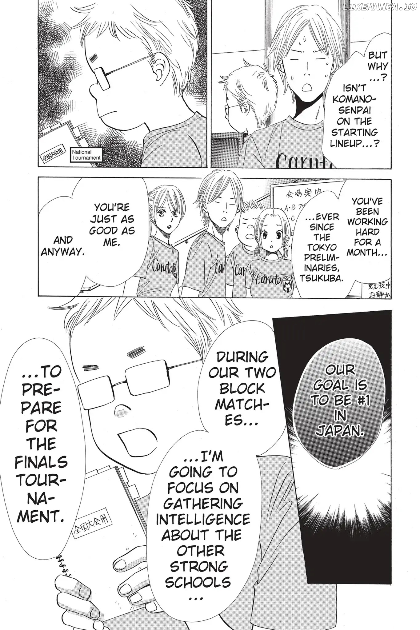 Chihayafuru - Manga chapter 64 - page 15
